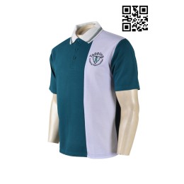SU199 large uniform school tailor made team group embroidery shirts polo supplier hk company SU199 large uniform school tailor made team group embroidery shirts polo supplier hk company